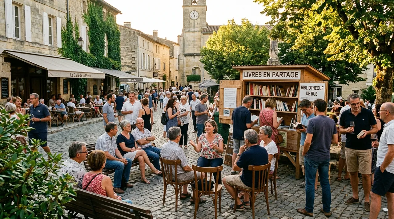 Rassemblement civique et patrimonial autour de la Bibliothèque d'Oupia
